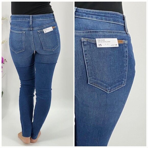Denim NWT THE ICON mid rise skinny Ankle - Picture 4 of 6